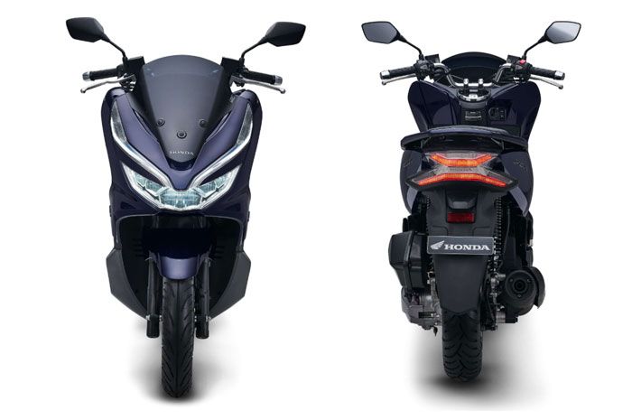 Dimensi PCX Hybrid mirip dengan versi reguler