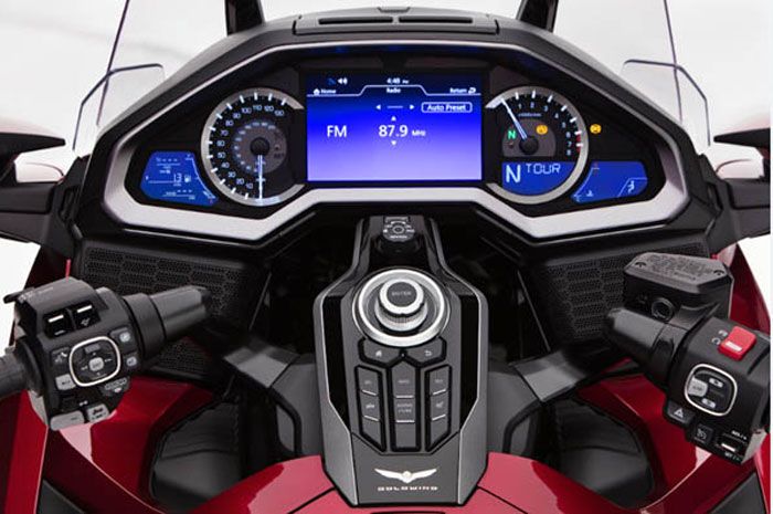 Panel instrumen Honda Goldwing 2018