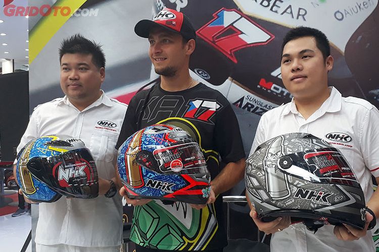 Mau Helm NHK Replika Pembalap MotoGP Harga Dimulai dari Rp 400