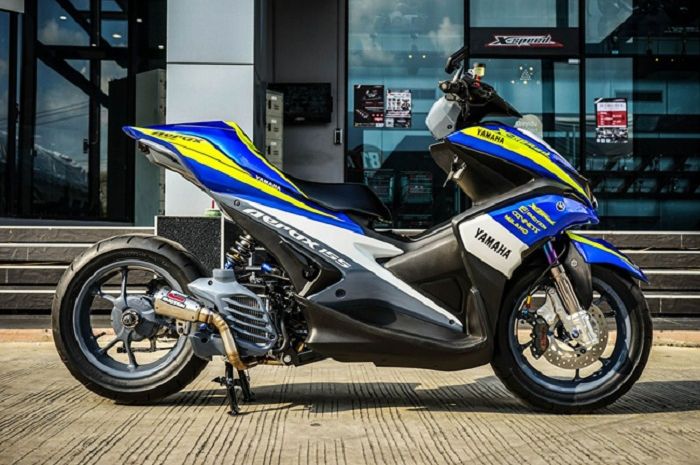 Yamaha Aerox Racing Look garapan X-Speed