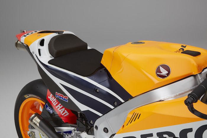 Tangki bahan bakar di Honda RC213V