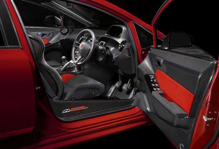 Interior modifikasi Honda Civic Type R dari Mugen