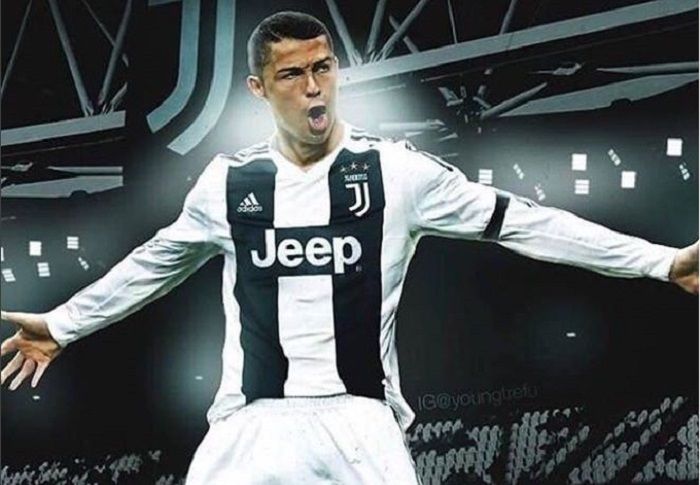 Cristiano Ronaldo, pemain tim sepakbola Juventus