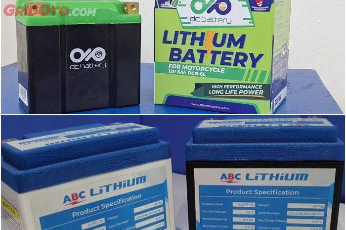 Ini kelebihan aki lithium motor 