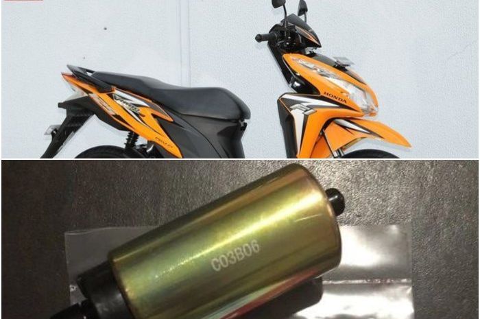 Ciri-ciri fuel pump Honda Vario 125 lemah 