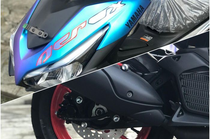 Pasang cakram belakang Aerox Alpha di Aerox Lama 