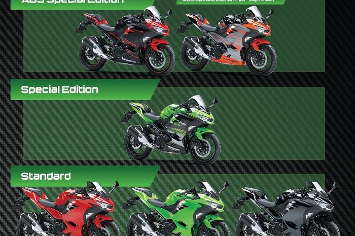 Kawasaki New Ninja 250 all color
