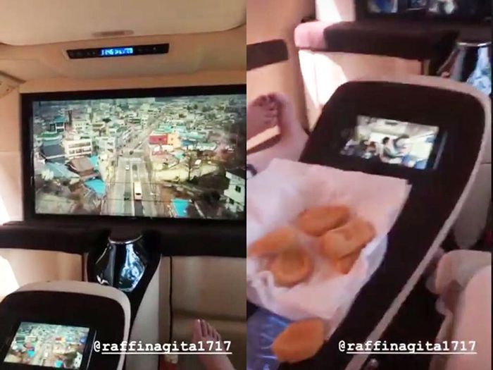 Kemewahan di Toyota Alphard Raffi Ahmad