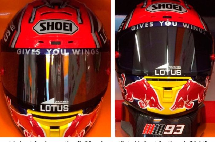 Perbedaan Helm MotoGP Untuk Kondisi Cerah Dan Hujan