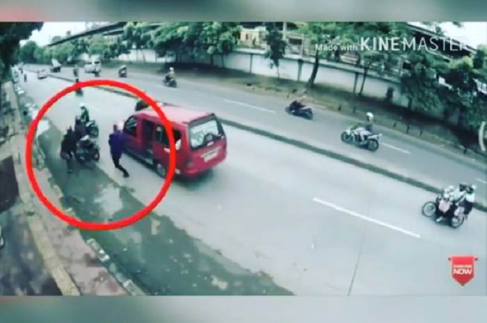 Aksi heroik orang sekitar membantu gagalkan jambret