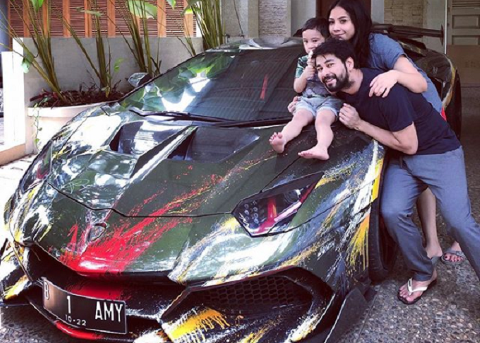 Lamborghini Aventador Raffi Ahmad Mau Ganti Warna Eh Warganet Langsung Berkicau Gridoto Com