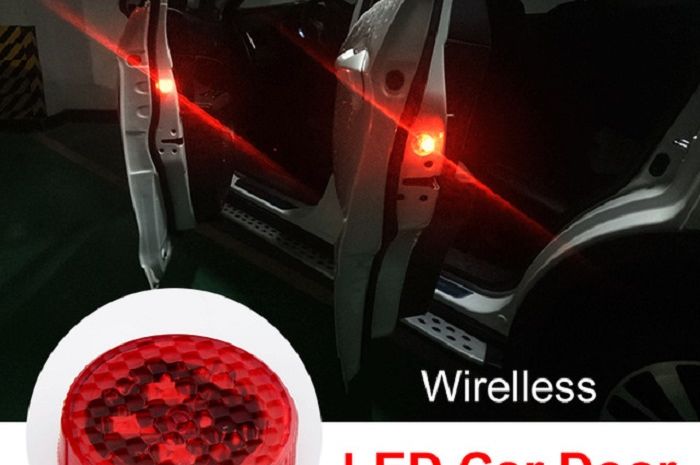 LED door warning lights