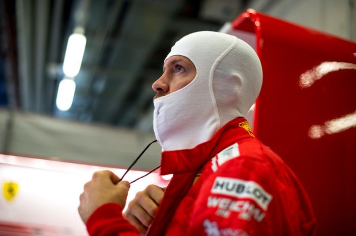 Sebastian Vettel pada GP F1 Austria, menjelang balapan di Inggris ia yakin mobil Ferrari semakin kuat di akhir musim 2018