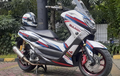 Yamaha NMAX Airbrush Simple, Warna Tiru Helm Arai RX-7 Kesayangan