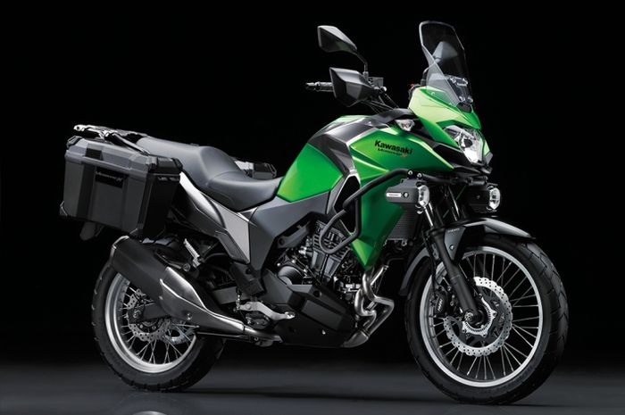 Kawasaki Versys-X 250 tahun ini penjualannya melonjak kebanyakan dipesan instansti pemerintah