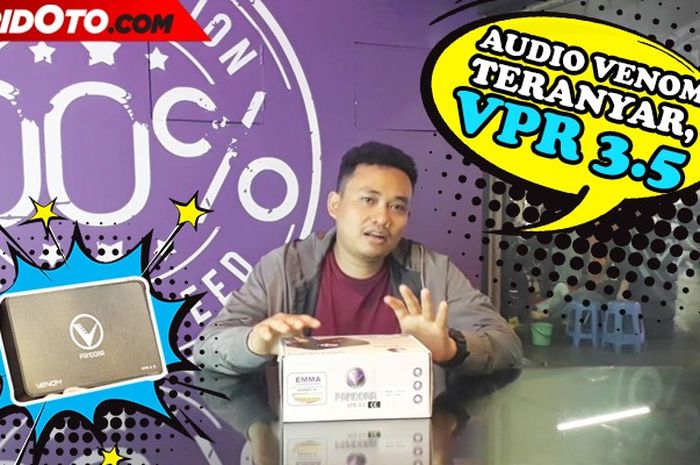 Unboxing processor audio terbaru Venom 