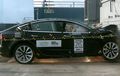 Penasaran Gimana Mobil Listrik Kalau Kecelakaan? Ini Video Tesla Model 3 saat Uji Tabrak, Tebak Skornya