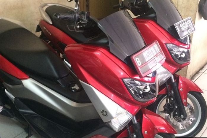 Yamaha NMAX seken di dealer motor bekas.