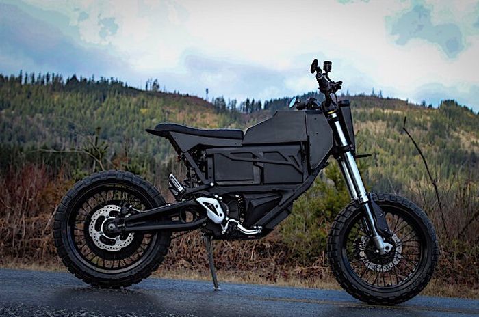 Ciri khas Droog Moto ada di setiap bagian motor ini