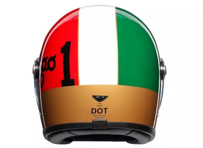 Desain helm AGV X3000 replika Giacomo Agostini