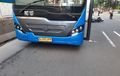 Yamaha R15 Ambruk ke Kolong Bus Transjakarta, Nyawa Melayang Dilindas Ban Belakang