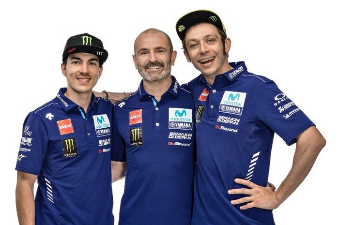 Maverick Vinales, Massimo Meregalli dan Valentino Rossi