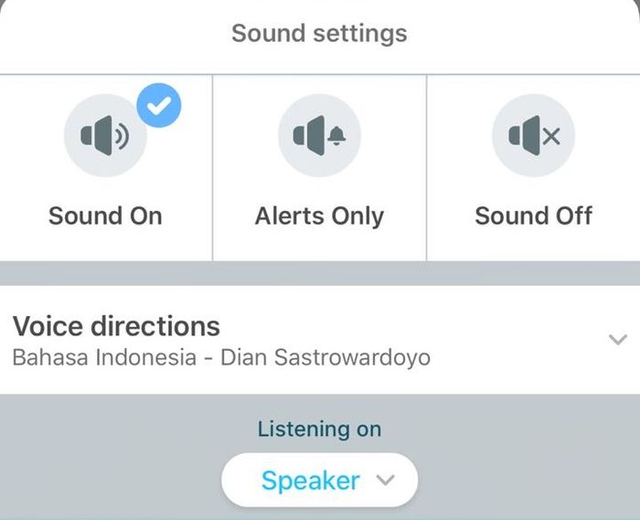 Cara ganti pengisi suara di Waze