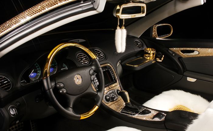 Kabin Mercedes-Benz SL600 pakai kelir kristal