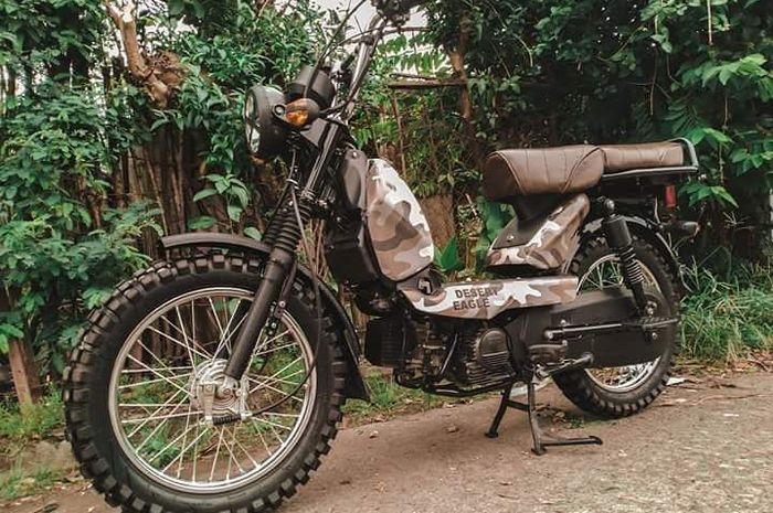 Cocok Jadi Inspirasi Nih Motor Bebek Jadi Gahar Bertema Militer Gridoto Com Cocok Jadi Inspirasi Nih Motor Bebek Jadi Gahar Bertema Militer Gridoto Com