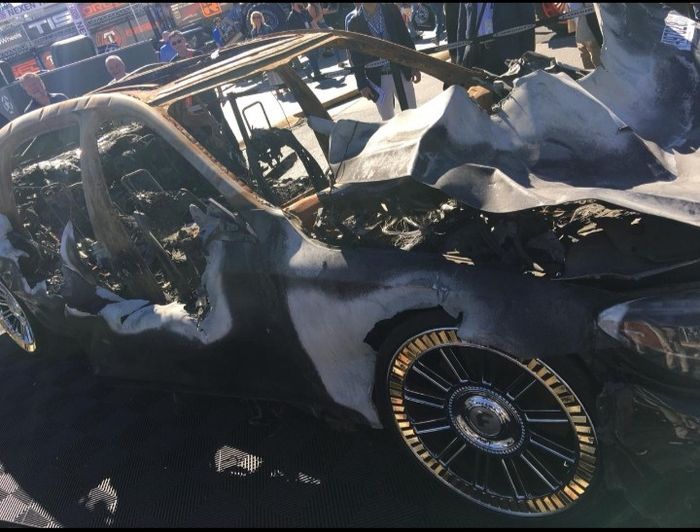 Pelek Forgiato di Mercy Maybach ringsek