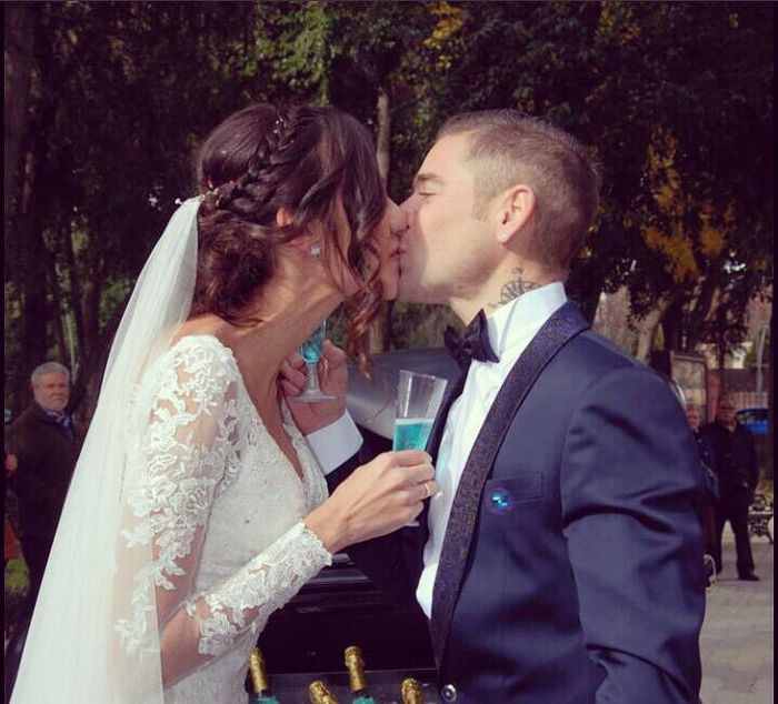 Pembalap MotoGP Alvaro Bautista menikah dengan Grace Barroso di 2017