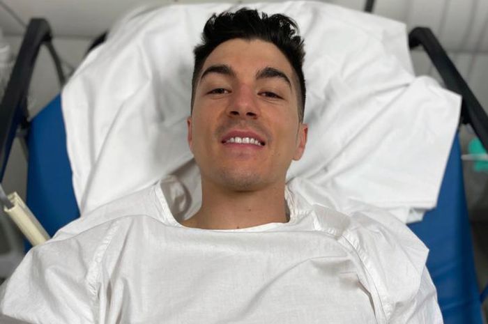 Maverick Vinales terbaring di rumah sakit akibat cedera ketika latihan motocross