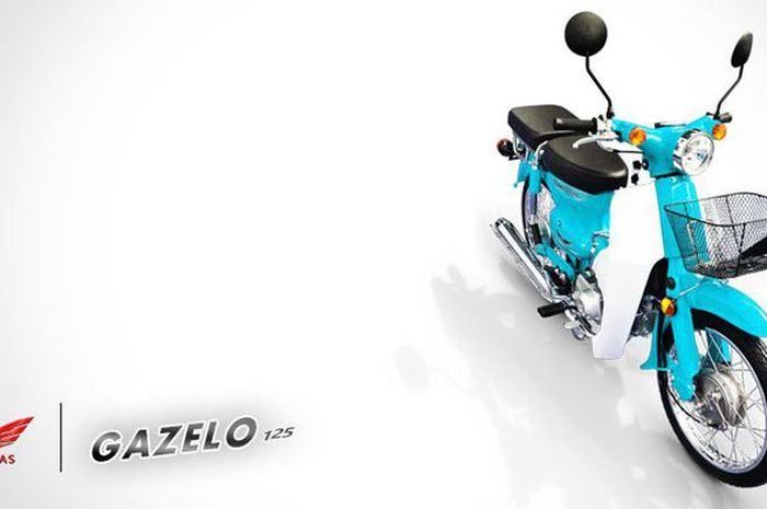 Gazgaz Gazelo 125 produk Indonesia mirip Honda super cub series C70