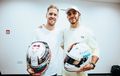 F1 2018 Usai, Lewis Hamilton dan Sebastian Vettel Tukar Helm