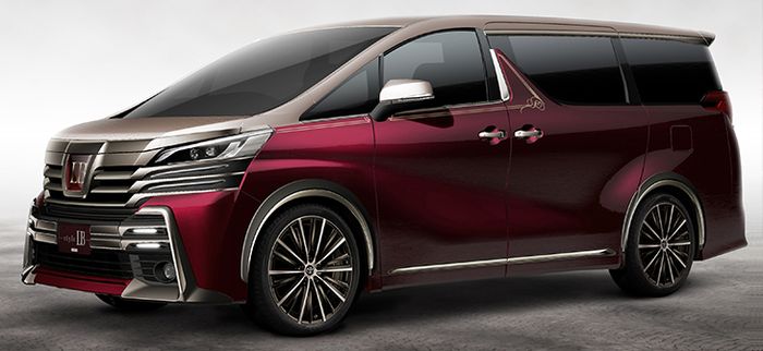 Toyota Vellfire hasil modifikasi Gazoo Racing