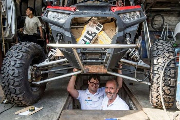 Sang ayah menyebut Lucas Barron akan menjadi 'matanya' dalam menempun trek di Reli Dakar 2019