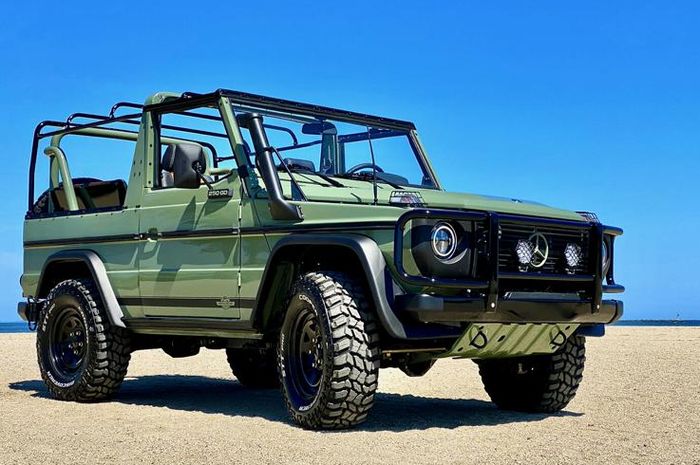 Mercedes-Benz G-Class bekas militer Jerman garapan Legacy Overland