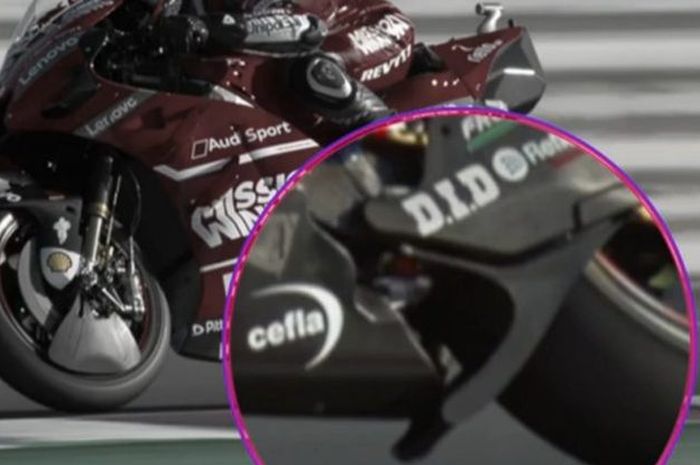 Spoiler Ducati GP19 di MotoGP Qatar bukan bagian aero fairing