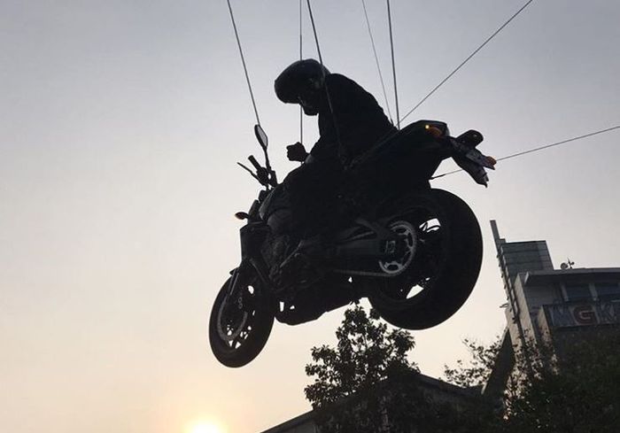 Foto Saddum So pada salah satu adegan video intro pembukaan Asian Games 2018