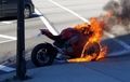 Dahsyatnya! Ducati Panigale V4 Gres Terbakar, Diganti Baru Cuma Hitungan Jam Saja