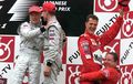 FLASHBACK: Pertama Kali Juara dunia Bersama Tim Ferrari, Michael Schumacher Minta Cium