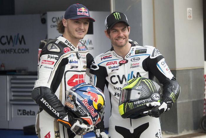 Jack Miller dan Cal Crutchlow saat bersama di tim LCR Honda