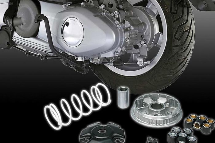 Paket Variator Malossi untuk Vespa matic