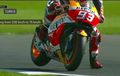 Gokil Abis, Video Sepatu Marc Marquez Berasap Saat Ngerem di MotoGP Inggris 2017