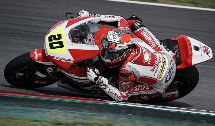 Dimas Ekky biasa pakai nomor start 20