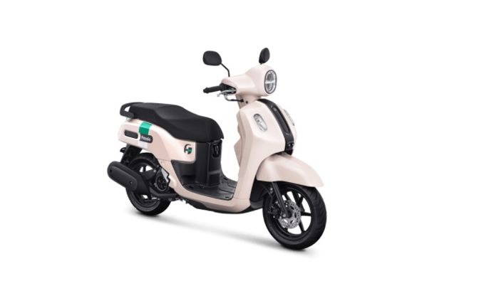 Yamaha Fazzio Neo warna beige