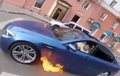 Video BMW M5 Terbakar, Bukannya Keluar Dari Mobil Malah Dibawa Kebut