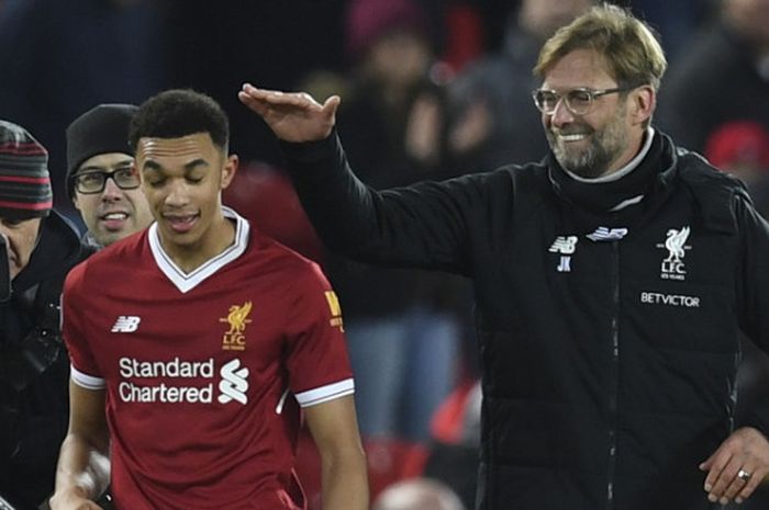 Trent Alexander-Arnold hampir jadi pemail Menchester United