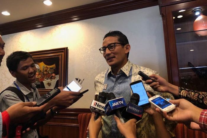Wakil Gubernur DKI Jakarta Sandiaga Uno pada Rabu (9/5/2018)