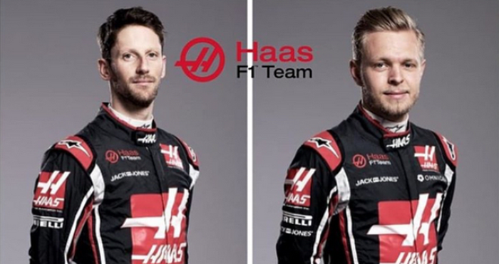 Haas F1 Team: Romain Grosjean dan Kevin Magnussen